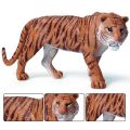 【Sandmdm】 2023 Realistic Wild Zoo Animals African Tiger Cub Model Figurines Action Figures Models Collection Educational Toys for Children Gift.
