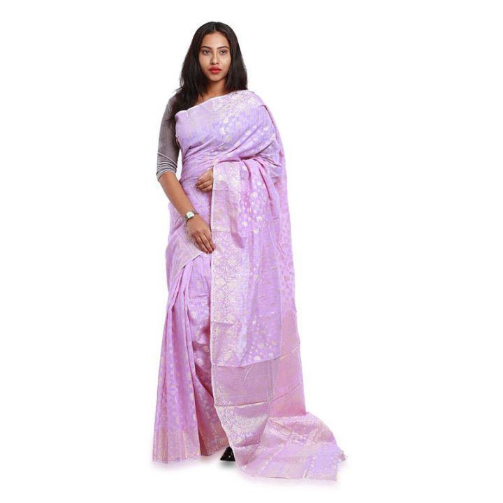 Half%20Silk%20Sharee%20Without%20Blouse%20Piece%20For%20Women's%20-%20Image%202