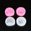 1Pc Flower Shape Silicone Mold Gardenia Plumeria Rubra Molds Cupcake Jelly Candy Fondant Chocolate Decoration Baking Tool Dounp.
