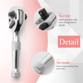 72 Teeth Ratchet Socket Wrench Mini 1/4Inch 3/8Inch Double Ended Torque Wrench Spanner Rod Screwdriver Bit Tool.