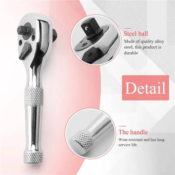72%20Teeth%20Ratchet%20Socket%20Wrench%20Mini%201/4Inch%203/8Inch%20Double%20Ended%20Torque%20Wrench%20Spanner%20Rod%20Screwdriver%20Bit%20Tool%20-%20Image%202