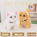 Cute Electronic Pet Voice Control Robot Cat Barking Walking Simulation Smart Dog Interactive Plush Toy Baby Kids Birthday Gift LaoXzhongX.