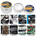 50g/1.76oz No-Clean Solder Flux Rosin Paste Flux For Soldering Iron Tip Lead-Free Soldering Flux Paste Repair/Soldering/Welding Vnce Lncei. 