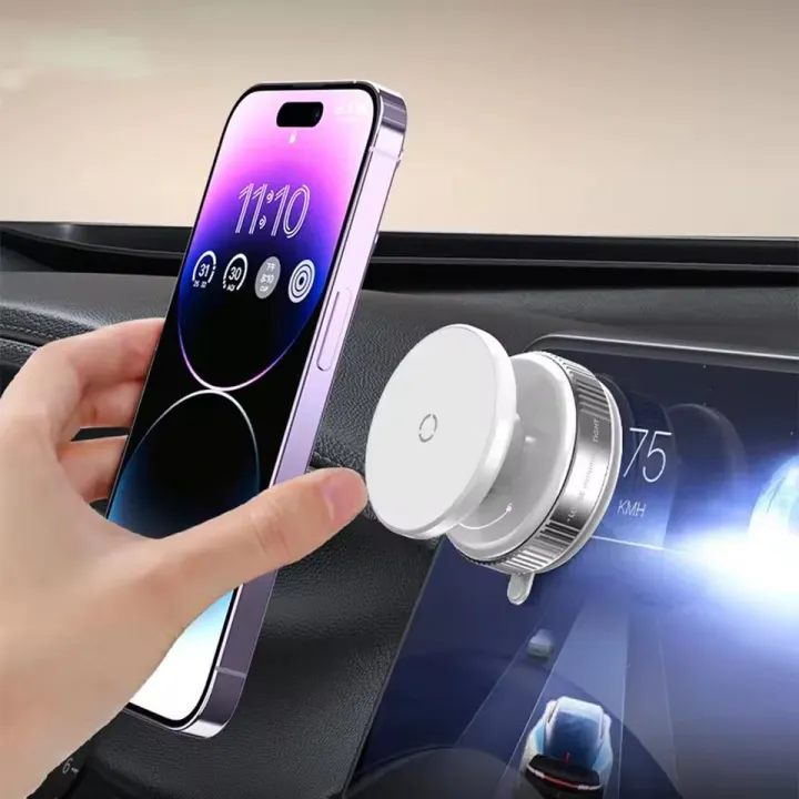 Timack%C2%AE%20Magnetic%20Vacuum%20Car%20Phone%20Holder%20360%C2%B0%20Rotation%20Suction%20Cup%20Navigation%20Stand%20Bracket%20Car%20Magnetic%20Holder%20for%20iPhone%20-%20Image%207