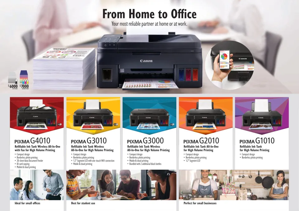 Canon Pixma G3010 All In One Ink Tank Wireless Printer