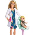 Barbie FXP16 Dentist Doll & Playset. 