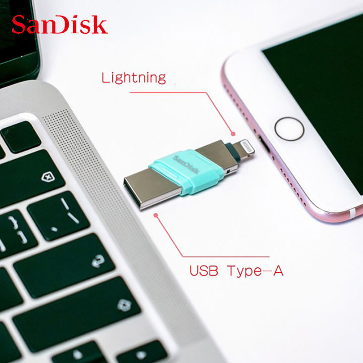 SanDisk%20USB%20Flash%20Drive%20iXpand%20Flip%20OTG%20Lightning%20USB%203.1%20Stick%2064GB%20128GB%20256GB%20Pen%20Drive%20MFi%20For%20iPhone%20iPad%20and%20USB%20Type-A%20-%20Image%205