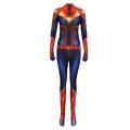 Movie Avengers Captain Halloween Bodysuit Carol Danvers Cosplay Costume Cos Jumpsuit Superhero Costume for Women Girls Boys.