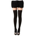 Japanese Style Women Stockings Candy Color Breathable Absorbing Sweat Anti-slack Casual Thigh High Over Knee High Socks Girls Female Long Knee Sock 1Pcs. 