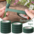 1/3Rolls Floral Green Paper Tape Handmade DIY Material Rose Bouquet Rod Wire Tape Simulation Floral Tape.
