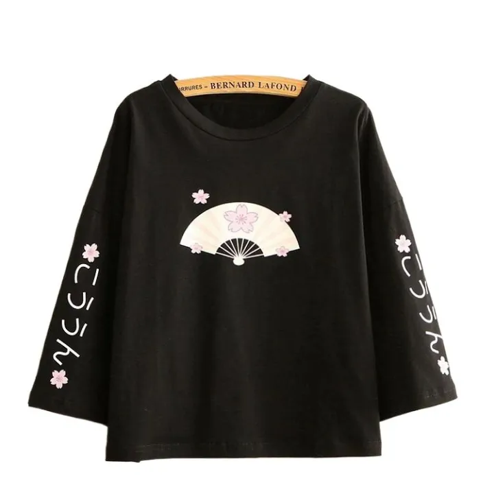 New%20Fashion%20Full%20Sleeve%20T%20Shirt%20For%20Women%20-Printed%20Cotton%20Tshirt%20-%20Image%202