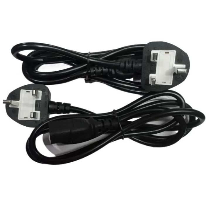 Computer Desktop Pc Power Supply Cable  DC 3 Pin 1.5M Good Quality
