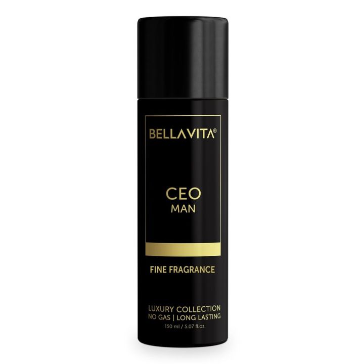 Indian product Bellavita ceo man body spray used for male - 150 ml