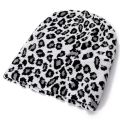 【beauty code store】Newest Fashion Women Hat Leopard Print Winter Hat Fashion Warm For Women Crochet Ski Baggy Cap.