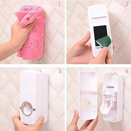 Toothpaste%20Dispenser%20Automatic%20with%205%20Toothbrush%20Holder%20with%20Sticky%20Suction%20Pad%20-%20Image%202