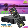 MXQ Pro 8K Android Smart TV Box - 8GB RAM- 128GB ROM 5G WIFI Digital TV Receivers with YouTube Player & Toffee. 