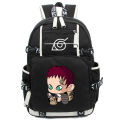 Riman Naruto Peripheral Backpack Large Capacity Student Schoolbag USB Computer Bag Backpack Spot Goods. 