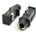 3Pcs- PLASTIC 6.35mm SOCKET NORMAL Quality FEMALE Audio Mic Socket. 