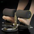 Sit up Assist Bar Abdominal Trainer Muscle Training Sit up Assistant Device Fitness with 2 Strong Suction Cups Situp Foot Holder Situp Aid.