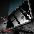 New Phone Case For Apple iPhone 15 Pro Max 15 Plus Cover Hard Shockproof Protection Mirror Material Dermatoglyph For iPhone 15 Plus 15 Pro Max Case.