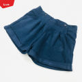 Teen Girls Comfortable Terry Cotton Short Pant With Elastic Waist Side Pocket From Levin. 