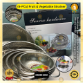 Stainless Steel Colander Set (6 PCs) – Multi-Size Perforated Bowls for Fruit & Vegetable Draining | Stack able Kitchen Strainer Set with Handles | Rustproof, Easy to Clean, Dishwasher Safe | Buy Online BD | Colander Set Price in BD. 