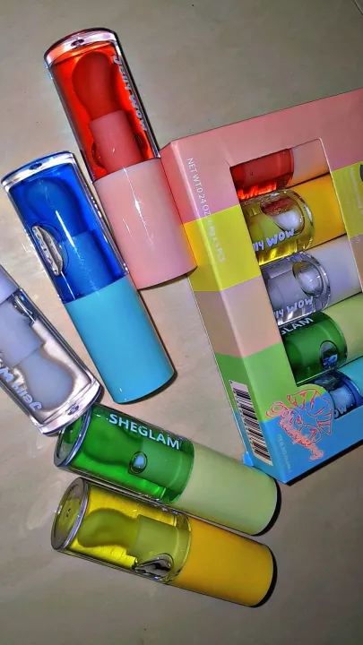 Sheglam%20Jelly%20Wow%20Hydrating%20Lip%20Oil%20Moisturizing%20Plumping%20Lip%20Gloss%205pcs%20Set%20-%20Image%203