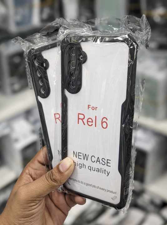Xundd%20Case%20For%20Realme%206%20Case%20Shockproof%20Transparent%20Bumper%20Back%20Phone%20Cover%20-%20Image%204