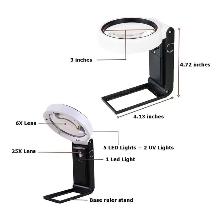 Magnifying%20Glass%20with%20Light%20and%20Stand,%20Hands%20Free%20Handheld%206X%2025X%20Adjustable%20Folding%20Magnifier%20with%20Led%20Lighted%20-%20Image%206