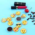 Emoji Fridge Magnets 12pcs Refrigerator Magnets Set For Kitchen Decor Magnetic Message Whiteboard Office Cabinets. 