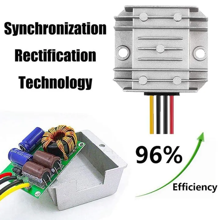 NXFDSIOZ%204X%2048V%20to%20DC%2012V%2020A%20240W%20DC/DC%20Converter%20Regulator%20Reducer%20Power%20Converter%20DC-DC%20Module%20-%20Image%204