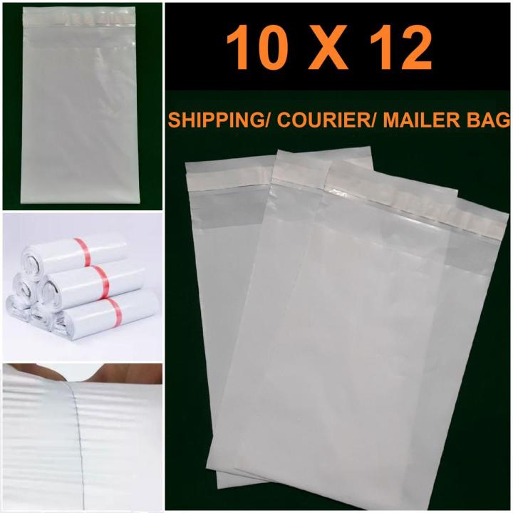 10x12 ইঞ্চি 50 পিস কুরিয়ার শিপিং/কুরিয়ার/মেইলার পলি ব্যাগ (প্যাকেজিং উপাদান) শিপিং ব্যাগ/স্ট্যাকার - poly bag