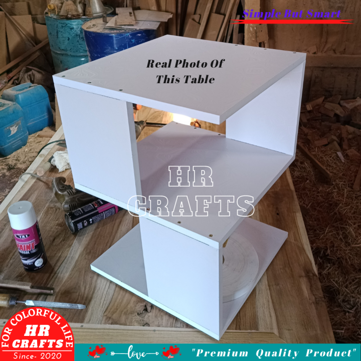 Bed%20Side%20Table%20With%20Storage-Coffee%20Table-%20Color%20Black-White-Walnut%20-3D%20Melamine%20Laminated%20Board%20Size-L16"inch%20W16"inch%20H22"inch-HR%20Crafts%20-%20Image%203