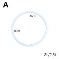 Sealing Ring 16 18 20 22 24cm Pressure Cookers White Rubber Gasket Sealing Ring Pressure Cooker Seal Ring Kitchen Tool.