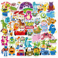 50PCS Disney Toy Story Lotso Stickers Anime Decal Skateboard Laptop Motorcycle Cute Kawaii Cartoon Movie Sticker Pack Kids Toys. 