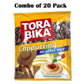 TORA BIKA Sugar Free Cappuccino Coffee 12.5gm - Combo of 20 Pack.