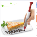 Delicate Silicone Food Writing Pen cookie Icing Piping Pastry Nozzles kitchen accessories. 