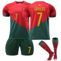 2024 ortugal Jersey Cup onaldo o.7 ome and Away Felli Football raining hes Adult suit. 