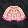 3 PCS Printed Soft Cotton Half Pant for Baby Girls - Multicolor Combo Pack.