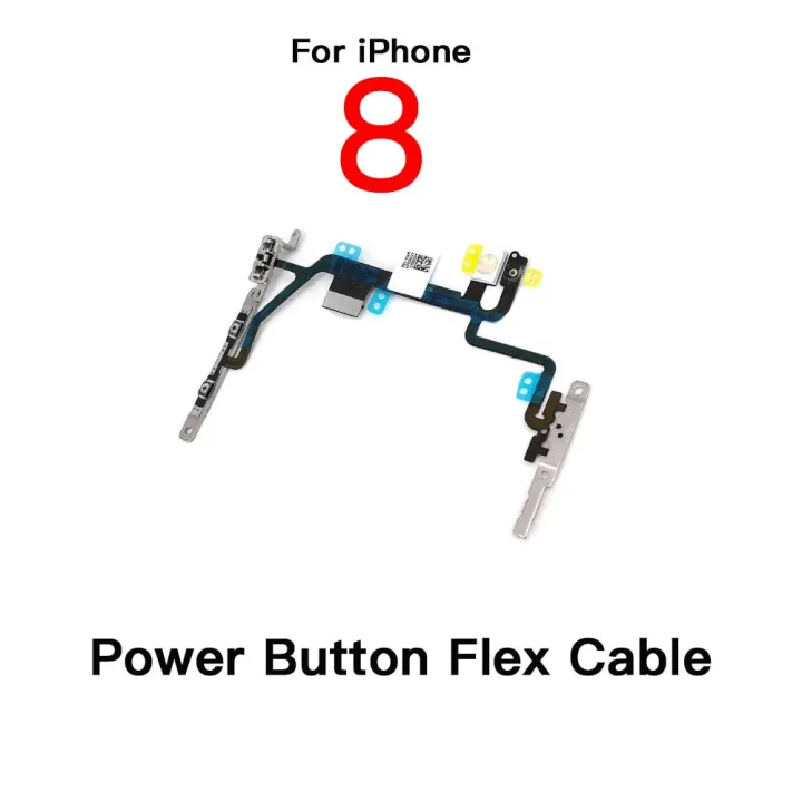 Power%20Flex%20With%20LED%20Flash%20Light%20Replacement%20For%20iPhone%207%208%20Plus%20X%20XR%20XS%2011%20Pro%20Max%20Mute%20Volume%20Switch%20Flex%20Cable%20-%20Image%202