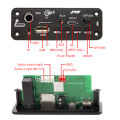 【Limited Stock Available】 5V 5.0 MP3 Decoder Board 10W Amplifier MP3 Player Support Call Recording 3.5mm USB TF FM for Module Car Speaker.