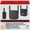 Xiaomi Mi Pro 300M 2.4G WIFI Amplifier With 2 Antenna - Black - WIFI Router. 