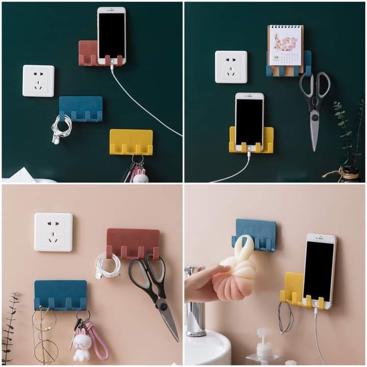 Mobile%20charger%20stand%20Mobile%20Phone%20Holders%20Phone%20Charger%20Wall%20Mounted%204%20Hooks%20Storage%20Hanger%20Rack%20Bathroom%20Hanging%20Holder%20Mobile%20charger%20stand%20walls%20-%20Phone%20Stand%20-%20Mobile%20Stand%20-%20Image%205