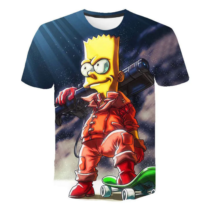 Disney%20Simpsons%20Cartoon%20Anime%20Simpson%203D%20Print%20Streetwear%20Men%20Women%20Fashion%20Oversized%20T%20Shirt%20Kids%20Boys%20Girls%20Tees%20Tops%20-%20Image%202