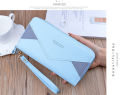 Double Zipper Women's Wallet - Long PU Leather Money, Phone, Pouch, Female, Credit Card Holder.