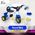 High Quality Royal Bike 3 Wheeler Ride on Tricycle for Children of 1-3 years, Easy to Use And Maintain - Reliable and Durable.