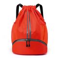 Outdoor Men Sports Bags Large Football Basketball Bag Gym Swimming Drawstring Bag Women Camping Waterproof Shoes Oxford Backpack.