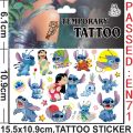 New Interstellar Baby Stitch Cartoon Tattoo Stickers Children Stitch Water Transfer Disposable Tattoo Stickers Toys Kawaii Gift. 