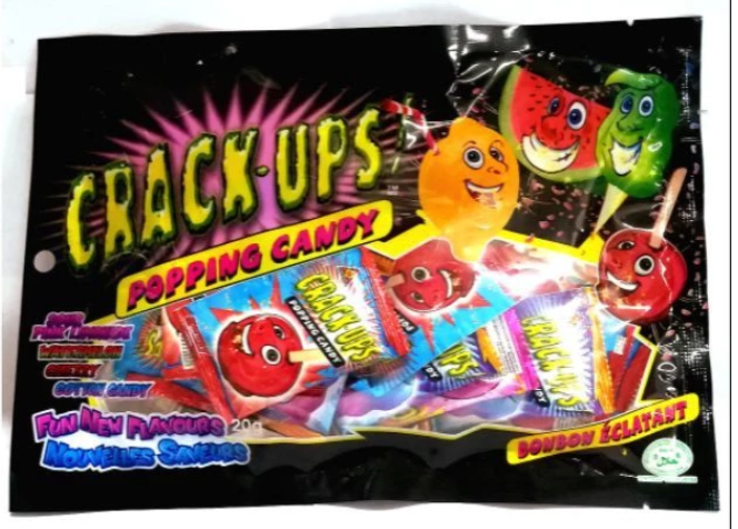 Crack Ups Small Popping Candy
