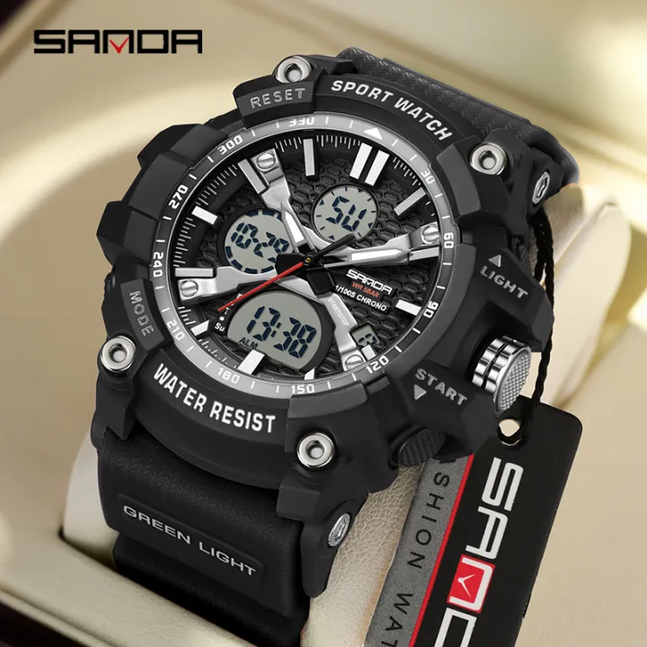 SANDA%20Three%20Screen%20Multifunctional%20Timing%20Watch%20Outdoor%20Waterproof%20Night%20Light%20Men's%20Watch%20SD3366-4%20-%20Image%208